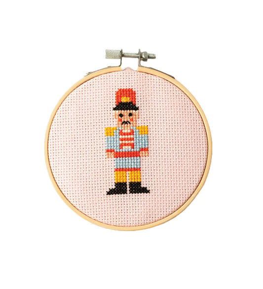 Nutcracker Cross Stitch Kit